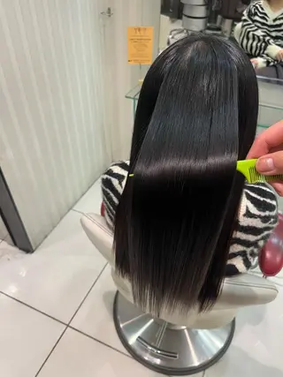 ロング 長屋 裕大のヘアスタイル