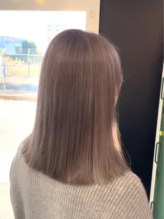 セミロング カラー ARARE HAIR みゆきのヘアスタイル