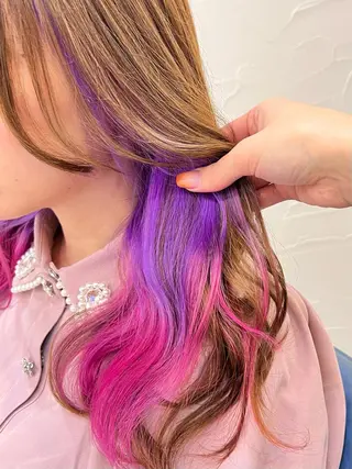 ロング カラー uros.所属・メンズパーマ/ エクステ🌞セナのヘアスタイル