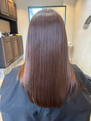 ロング カラー TAKA 髪質改善のヘアスタイル