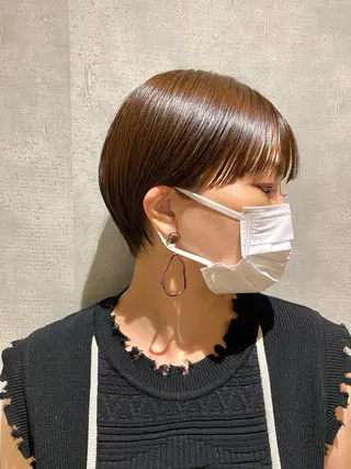 ショート カラー 🍃ショートヘア🍃 北林春樹のヘアスタイル