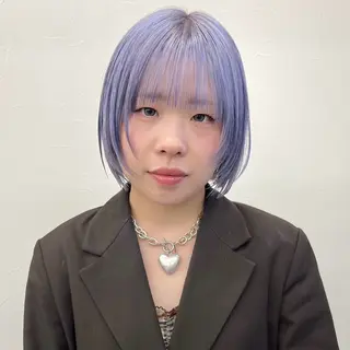 🌙ボブ特化×透明感 カラー リナ🌙のヘアスタイル