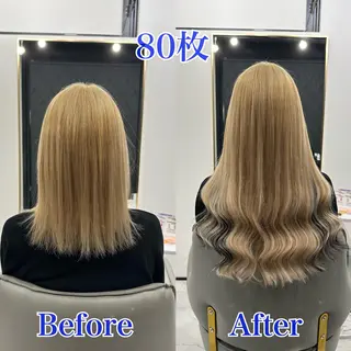 ロング シールエクステAOI 🫧🩵NEOBOXのヘアスタイル