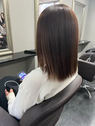 ミディアム カラー ハイトーンカラー 坂本 翼のヘアスタイル