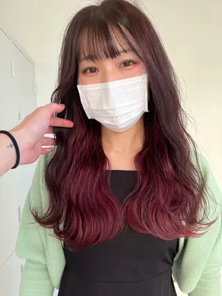 ロング カラー DAYS 2ndのヘアスタイル