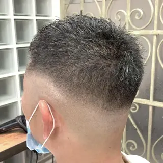 ショート メンズ Hair make ONE  008所属・メンズ/フェード/ バーバー/盛山大地のヘアスタイル