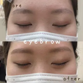 アイブロウ ハイトーン/暖色/ 眉/メイク/Rinaのヘアスタイル