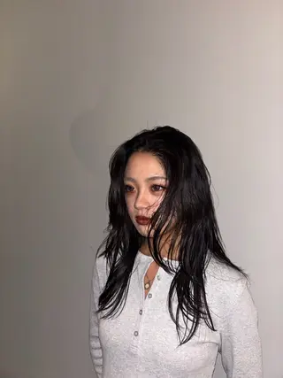 セミロング 無料縮毛矯正🌿 ／emiのヘアスタイル