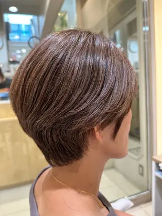 ショート カラー しげすえ そうたのヘアスタイル