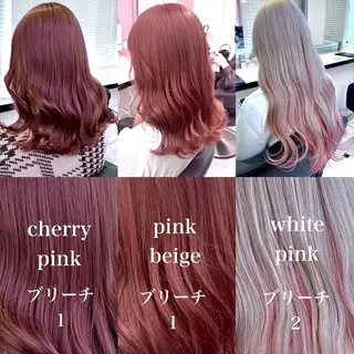 ミディアム カラー 💕上野美容師☁ ブリーチ💖サワのヘアスタイル