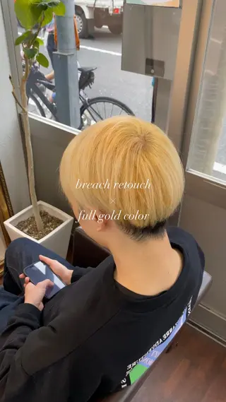カラー メンズ Fun +所属・👑カラーリスト👑 /石塚恒太郎のヘアスタイル