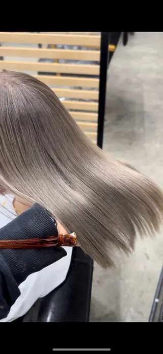 ミディアム ひろし/髪質改善/ 縮毛矯正/上品✨のヘアスタイル