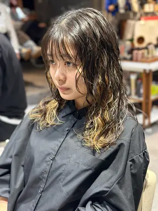 ミディアム 似合わせスタイル 山本風太のヘアスタイル