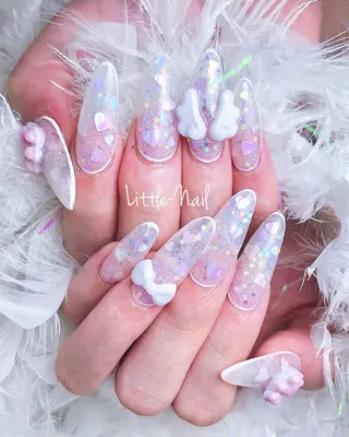 ネイル [スカルプ]Litt le-Nail吉祥寺のネイルデザイン