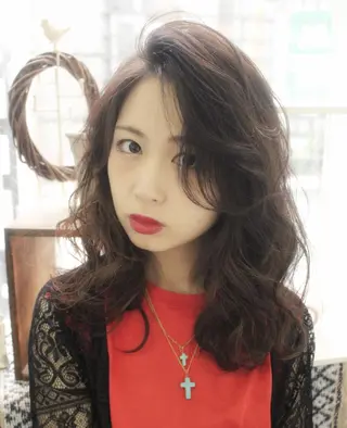 ミディアム カラー エクステの神様 ▫️原島ユウヤ▫️のヘアスタイル