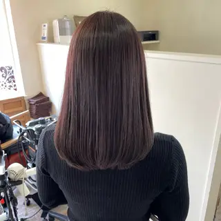 ミディアム 八事／CREER／ Wakanaのヘアスタイル