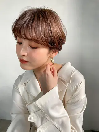 ショート SALOWIN GINZARay2店所属・石澤 諒のヘアスタイル