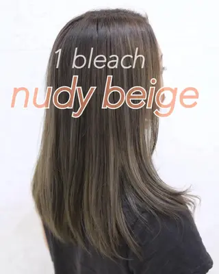 ロング カラー 斉藤 貴也のヘアスタイル