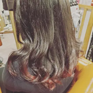ロング カラー spa hair  ark 富井直美のヘアスタイル