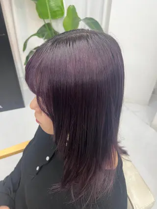 ミディアム おもかわ おとなのヘアスタイル
