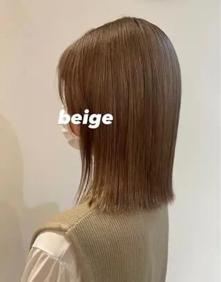 セミロング カラー パーマ ヘアアレンジ ネイル マツエク・マツパ Miku /ブリーチ/ボブのヘアスタイル