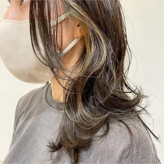 ミディアム カラー パーマ ヘアアレンジ 髪質改善ストレート✨ パーマヘア✨YUKIのヘアスタイル