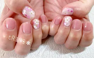 ネイル tRING* しいの木台のネイルデザイン