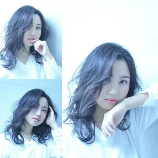 ロング 大木 拓瑞のヘアスタイル