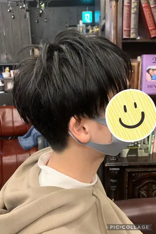 ショート メンズ 藤井菜々 （エルベスアクト）のヘアスタイル