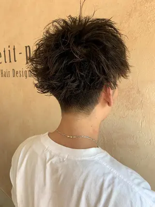 パーマ メンズ 水戸内原🐜 メンズ郡司裕紀のヘアスタイル