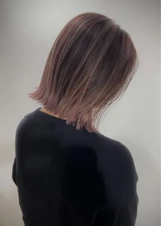 ショート カラー hair studio Zen所属・Kensho 京都駅 ケアブリーチのヘアスタイル