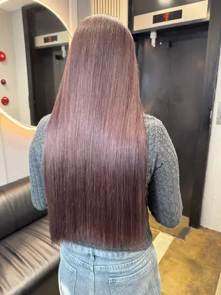 ロング カラー dao/ミルクティー /ブラウン/ブロンドのヘアスタイル