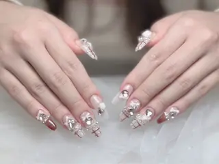 ネイル lucky nail 歌舞伎町のネイルデザイン