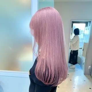 ロング カラー ハイトーン/韓国 レイヤー/るか🎀のヘアスタイル