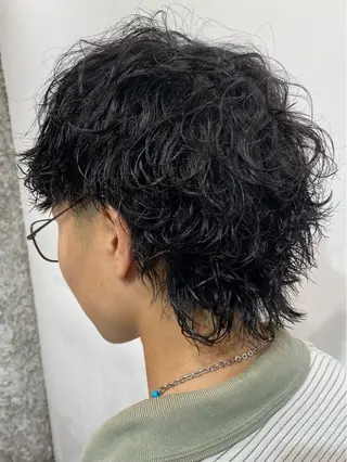 ショート パーマ メンズ ［似合わせヘア］ ✂︎OGURO✂︎のヘアスタイル