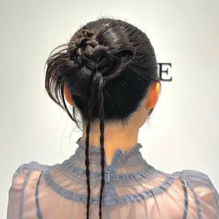 ヘアアレンジ 艶カラー/アレンジ 田上素直のヘアスタイル