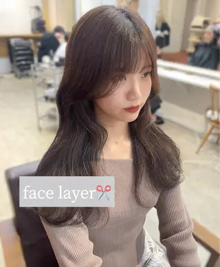 セミロング ショート/レイヤー カット/ミサキ💐のヘアスタイル