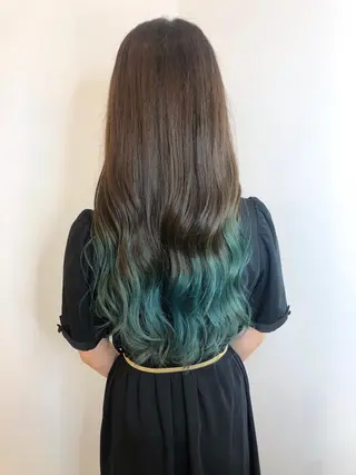 ロング カラー ☘️em HAIR 内藤光哉🍀のヘアスタイル