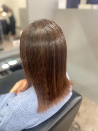 ミディアム パーソナルカラー診断 /伏見/赤坂 茉央のヘアスタイル
