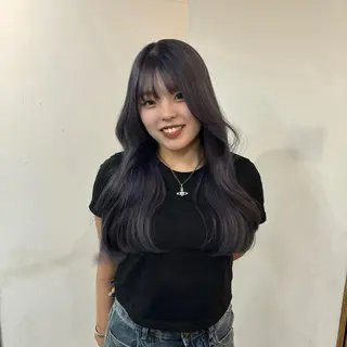 ロング カラー ブリーチ୨୧大阪梅田 タカシマリナ♡のヘアスタイル