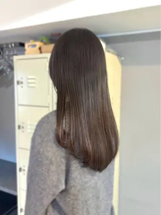 セミロング 髪質改善/ヘアケア coiiはしもとはなのヘアスタイル