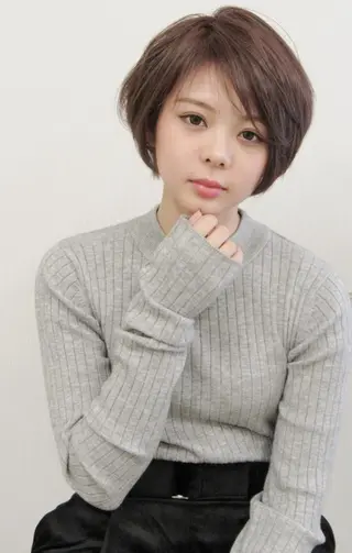 ショート ブルーム yukiのヘアスタイル