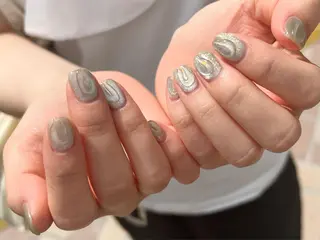 ネイル fumina 💚💛のネイルデザイン