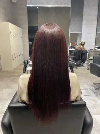 ロング カラー saho .のヘアスタイル