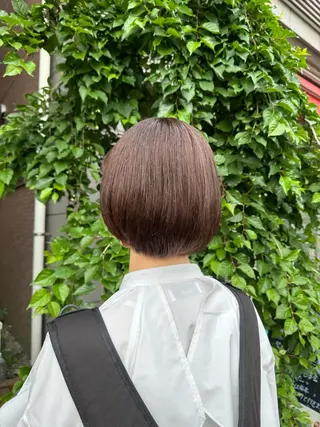 ショート 似合わせレイヤー 海外風レイヤーmioのヘアスタイル