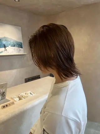 ショート カラー Bërg所属・Bërg mimi ‎ ౨ৎ⋆のヘアスタイル