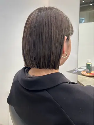 ミディアム 🤍ショートボブ 🤍NANAMI🤍のヘアスタイル