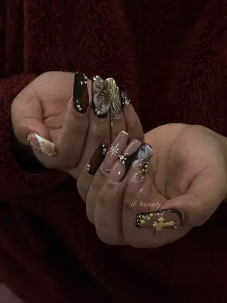 ネイル if Hair＆Nail Salon所属・IKA /海外ネイル /個性派/ワンホンのネイルデザイン