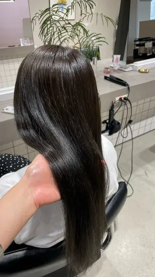 ロング カラー hair terrace M所属・ヘアテラスM/郡山 /馬場アンドレアのヘアスタイル