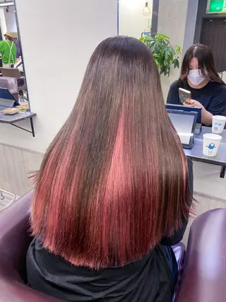 ミディアム カラー jill by gisel＿奥家のヘアスタイル